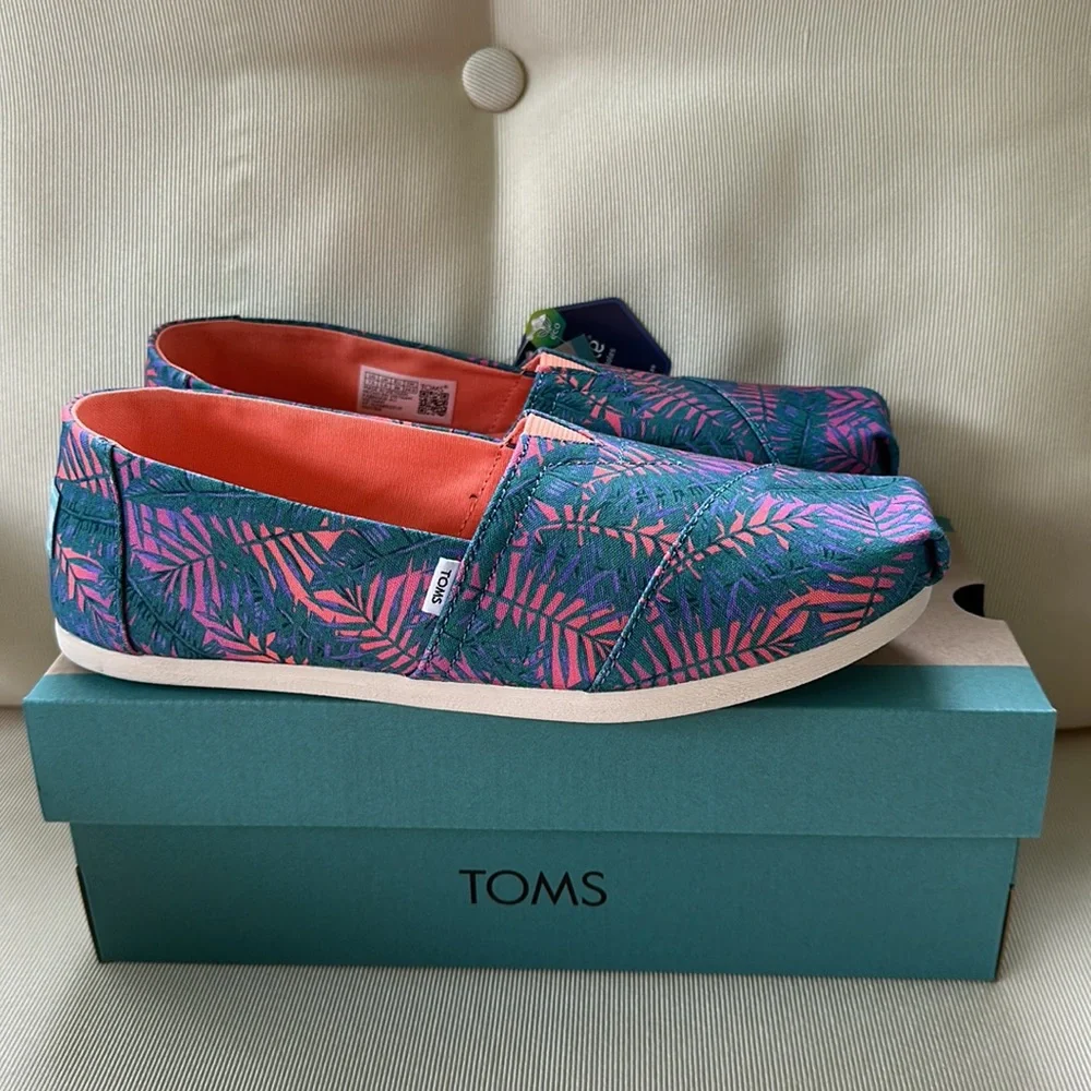 Nwt Toms Ortholite Alparagata flats - Picture 3 of 9
